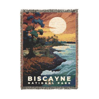 Biscayne National Park Woven Blanket | S09