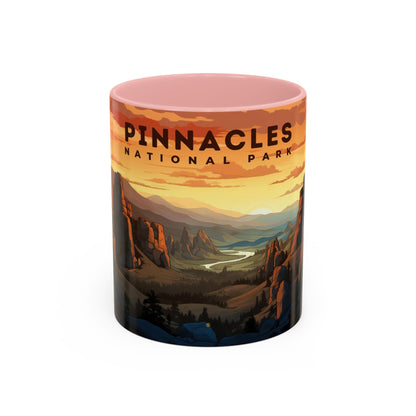 Pinnacles National Park Mug | Accent Coffee Mug (11, 15oz)