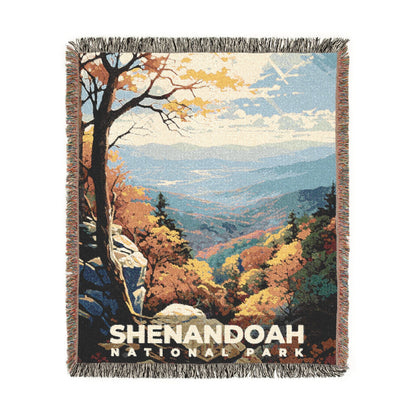 Shenandoah National Park Woven Blanket | S06