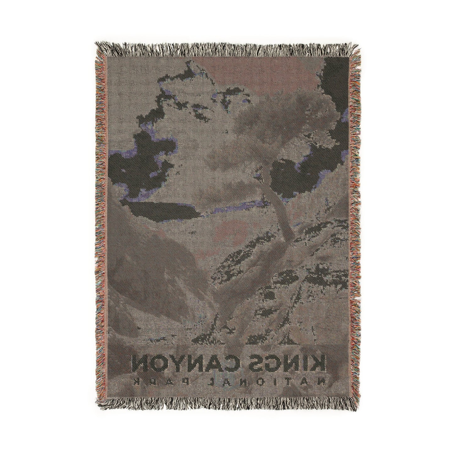 Kings Canyon National Park Woven Blanket | S15