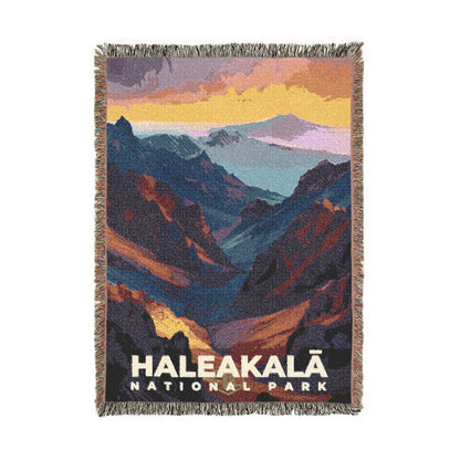Haleakala National Park Woven Blanket | S11