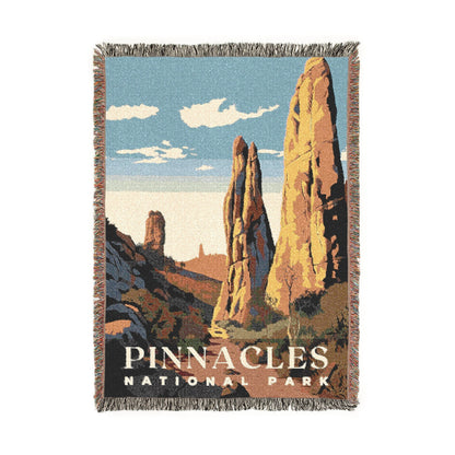 Pinnacles National Park Woven Blanket | S01