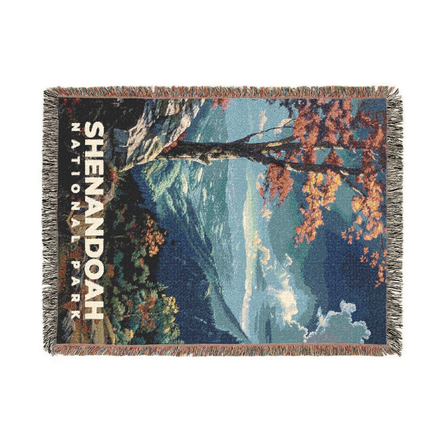 Shenandoah National Park Woven Blanket | S16
