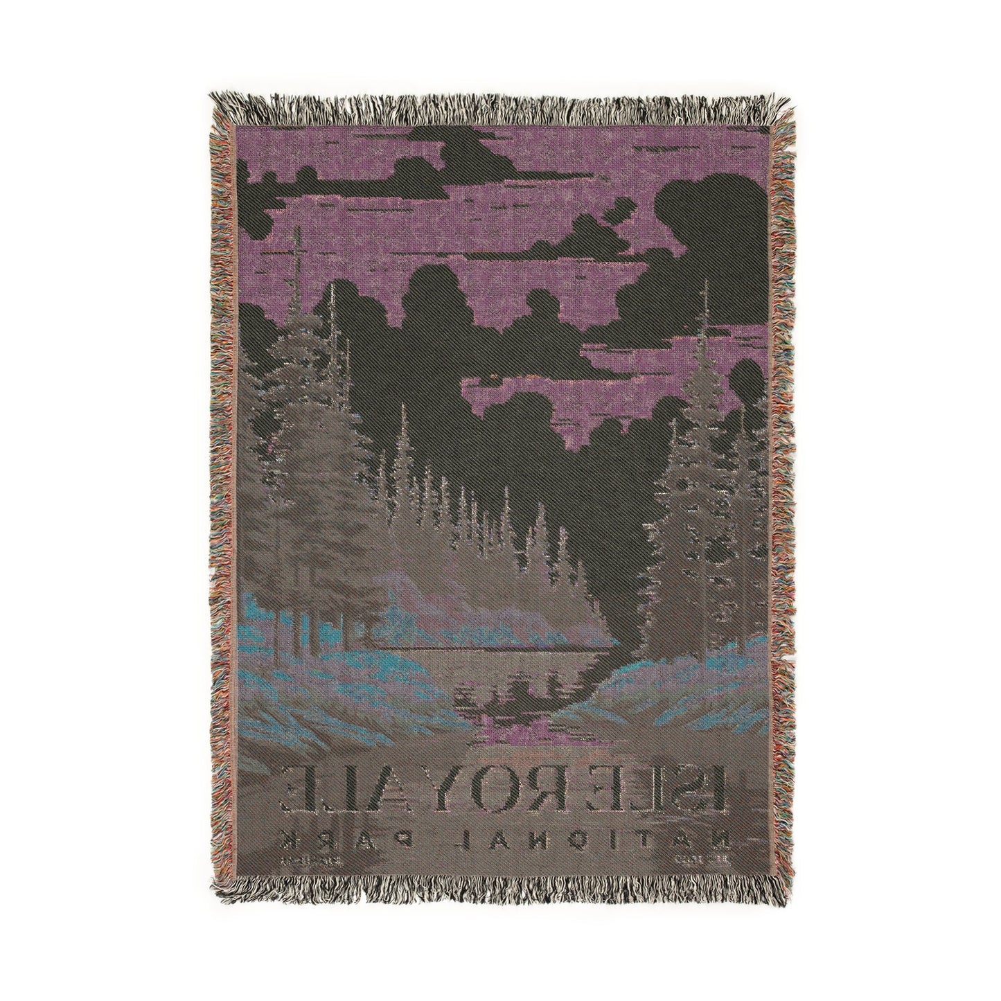 Isle Royale National Park Woven Blanket | S03