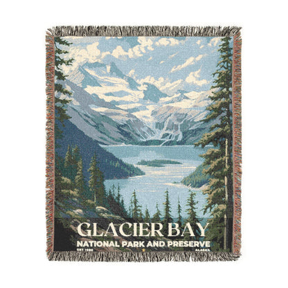 Glacier Bay National Park Woven Blanket | S02
