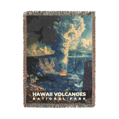 Hawaii Volcanoes National Park Woven Blanket | S14