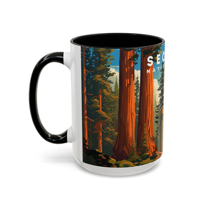 Sequoia National Park Mug | Accent Coffee Mug (11, 15oz)