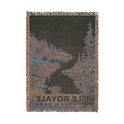 Isle Royale National Park Woven Blanket | S08
