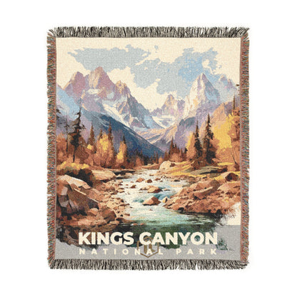 Kings Canyon National Park Woven Blanket | S08