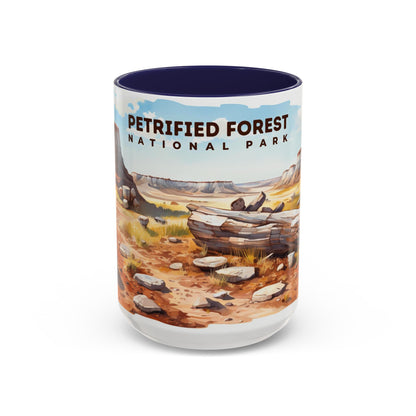 Petrified Forest National Park Mug | Accent Coffee Mug (11, 15oz)