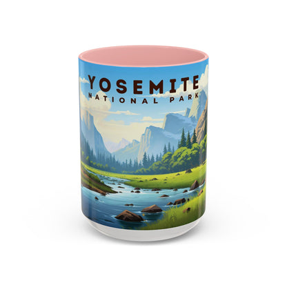 Yosemite National Park Mug | Accent Coffee Mug (11, 15oz)