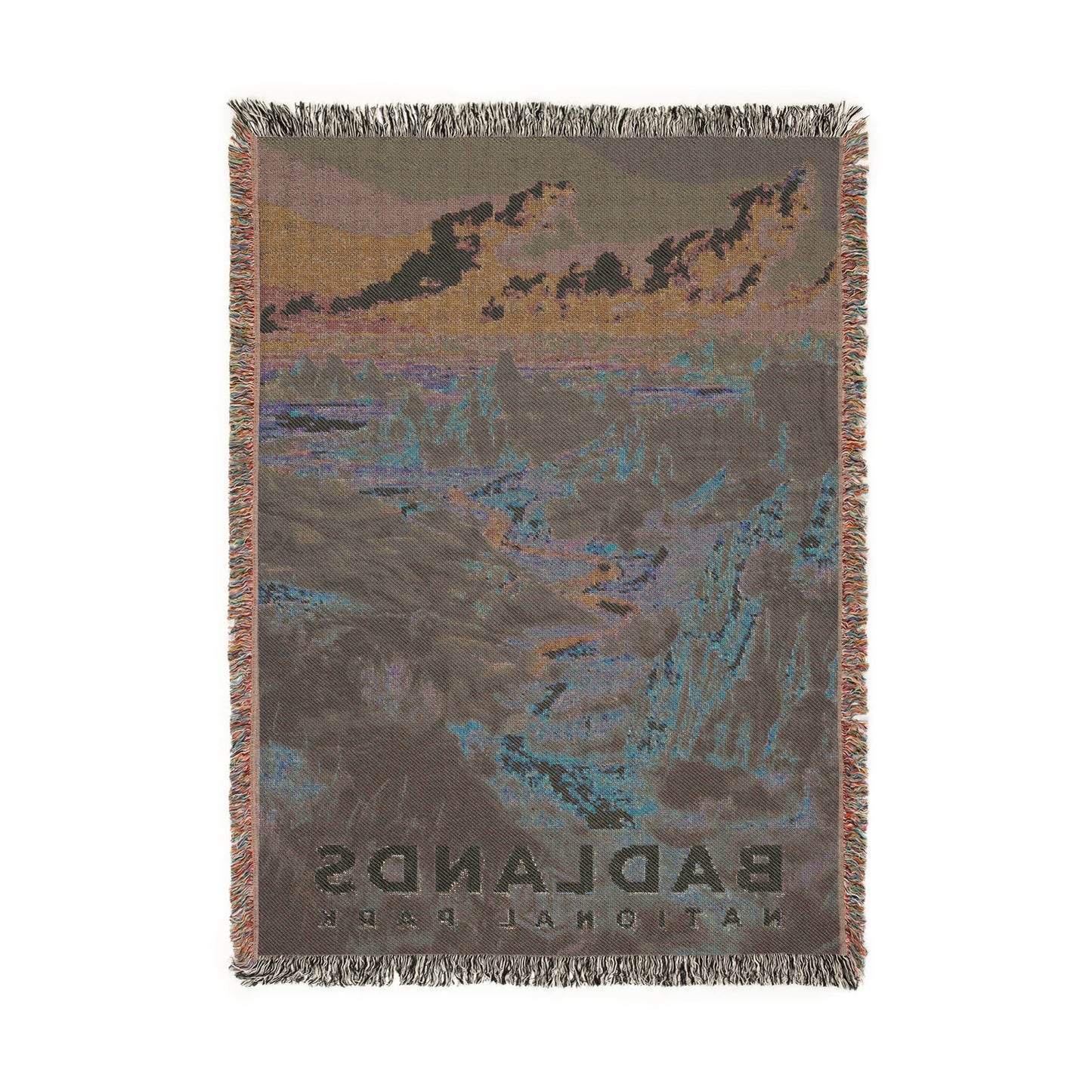 Badlands National Park Woven Blanket | S16