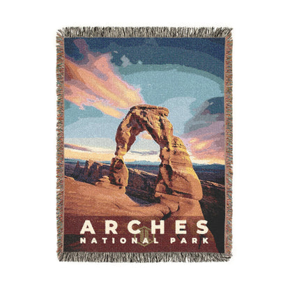 Arches National Park Woven Blanket | S10