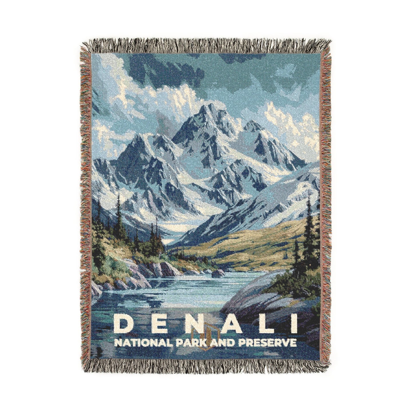 Denali National Park Woven Blanket | S11