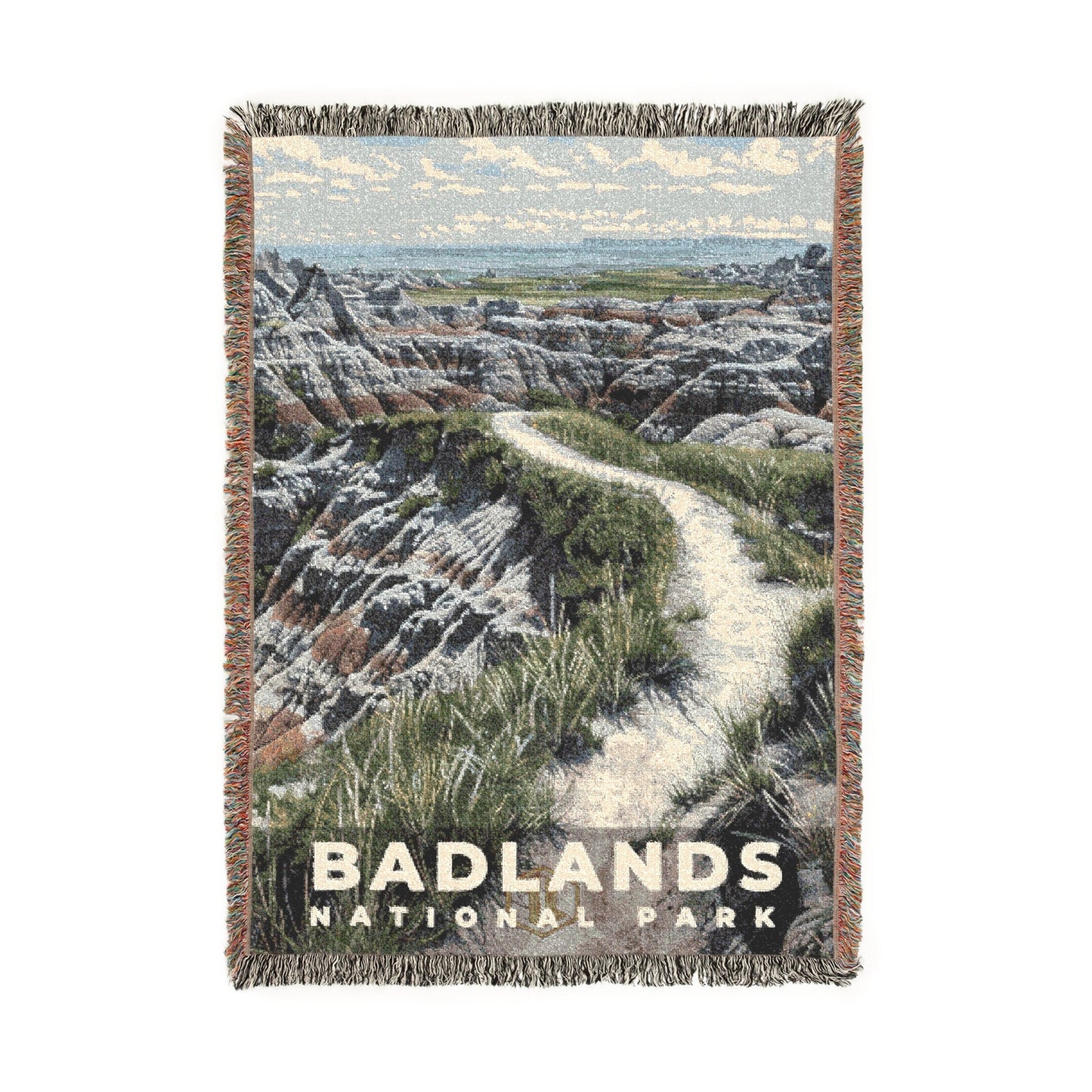 Badlands National Park Woven Blanket | S17