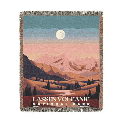 Lassen Volcanic National Park Woven Blanket | S03