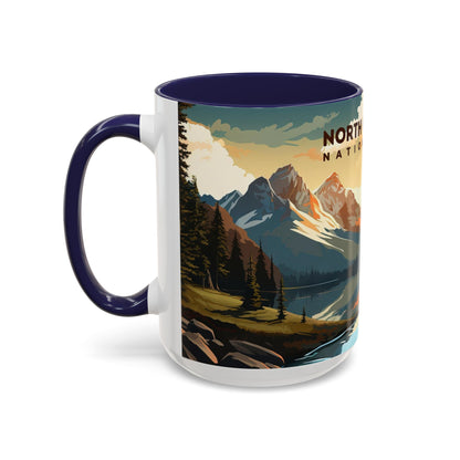 North Cascades National Park Mug | Accent Coffee Mug (11, 15oz)