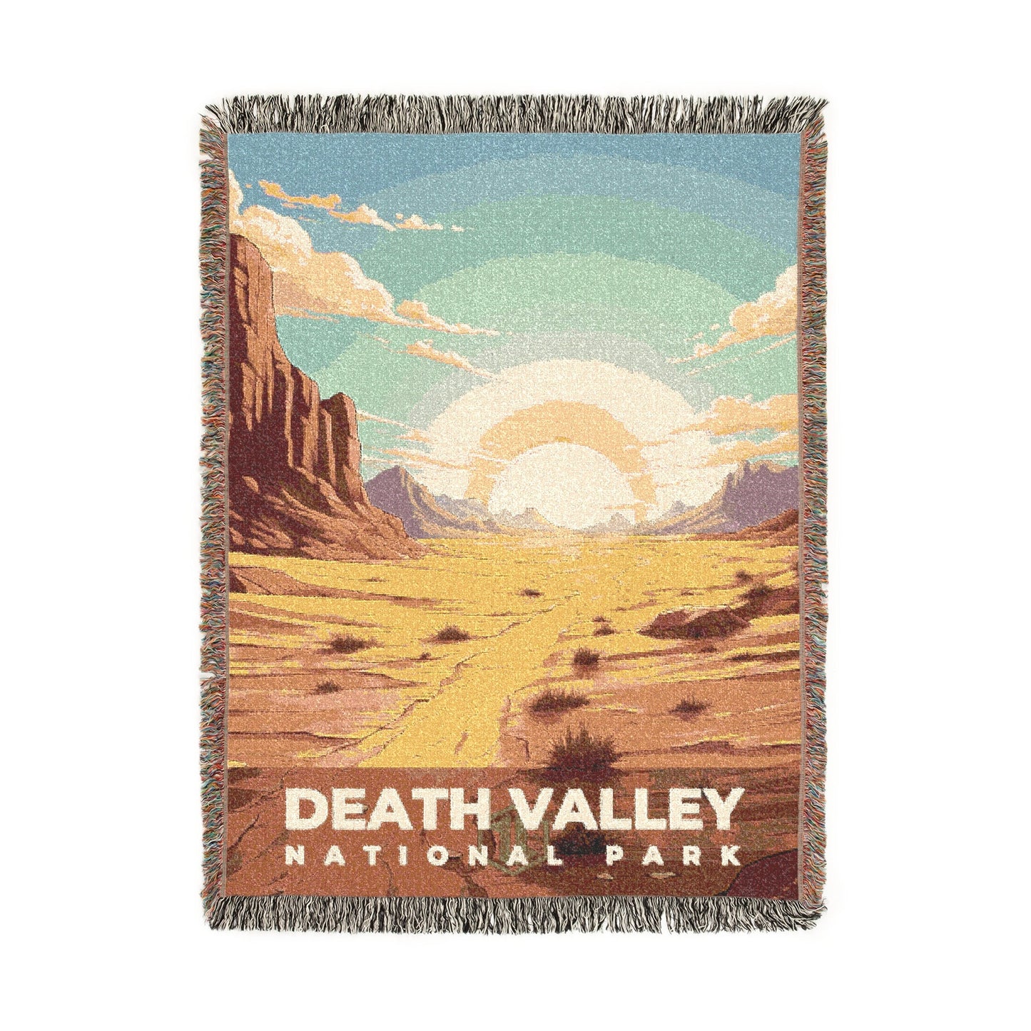 Death Valley National Park Woven Blanket | S07