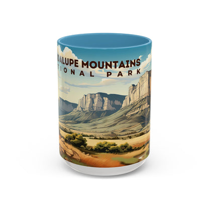 Guadalupe Mountains National Park Mug | Accent Coffee Mug (11, 15oz)