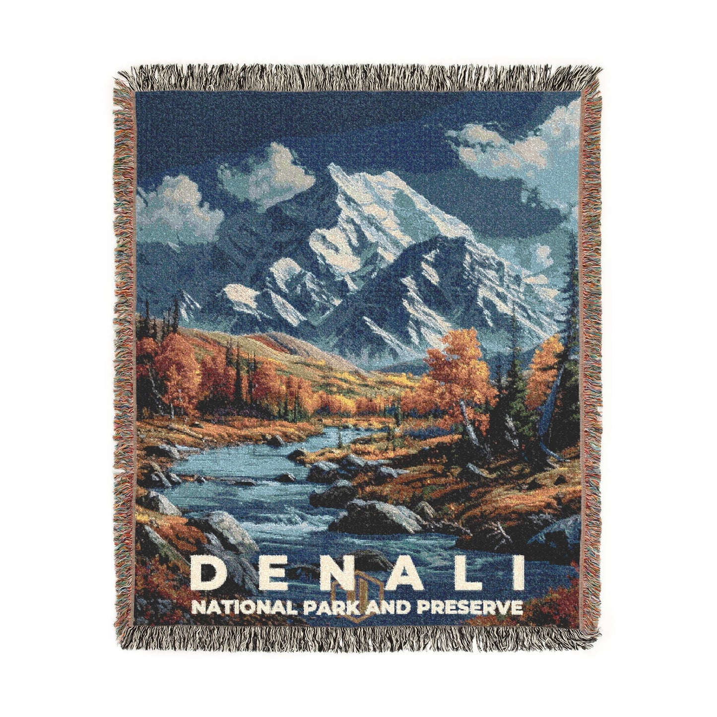 Denali National Park Woven Blanket | S16