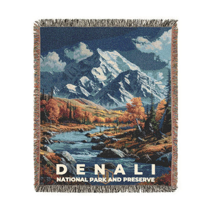 Denali National Park Woven Blanket | S16