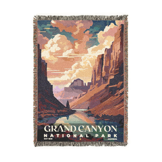 Grand Canyon National Park Woven Blanket | S05