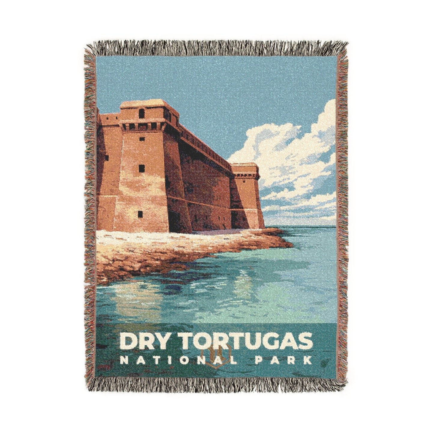Dry Tortugas National Park Woven Blanket | S07