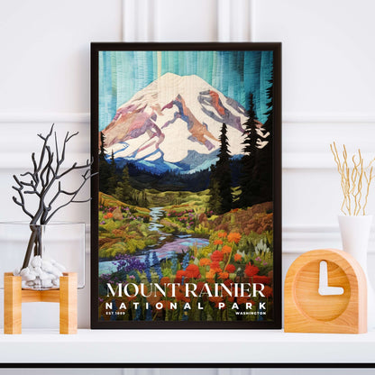 Mount Rainier National Park Poster | S09