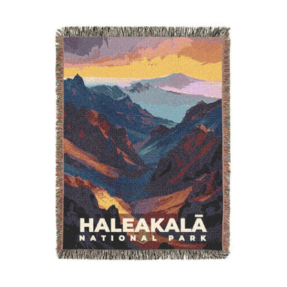 Haleakala National Park Woven Blanket | S11
