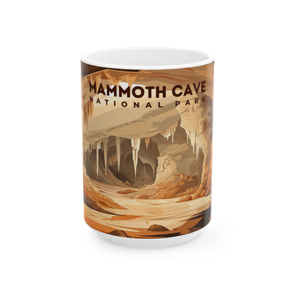 Mammoth Cave National Park Mug | White Ceramic Mug (11oz, 15oz)