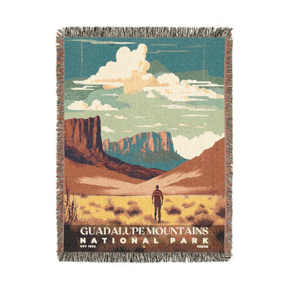 Guadalupe Mountains National Park Woven Blanket | S05