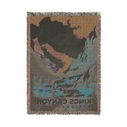 Kings Canyon National Park Woven Blanket | S06