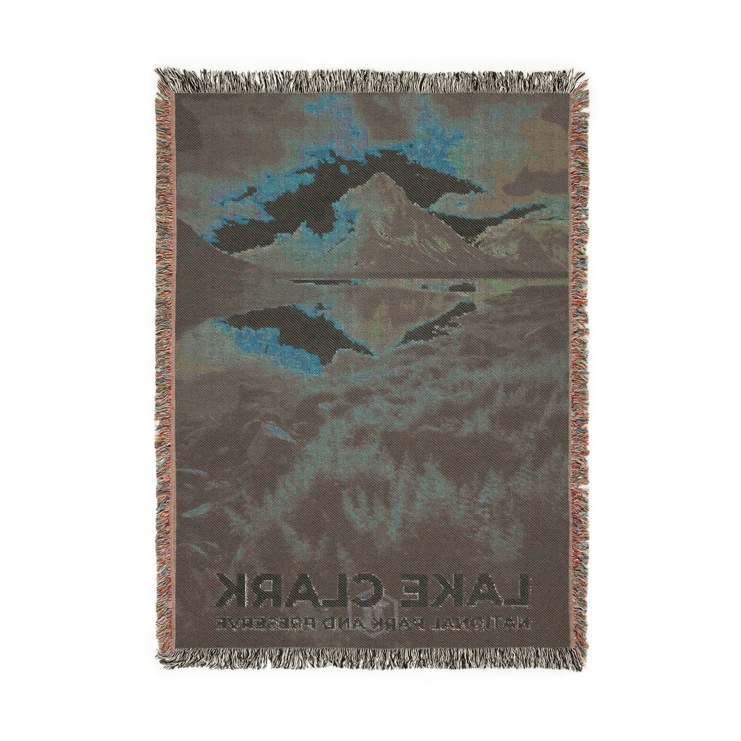 Lake Clark National Park Woven Blanket | S10