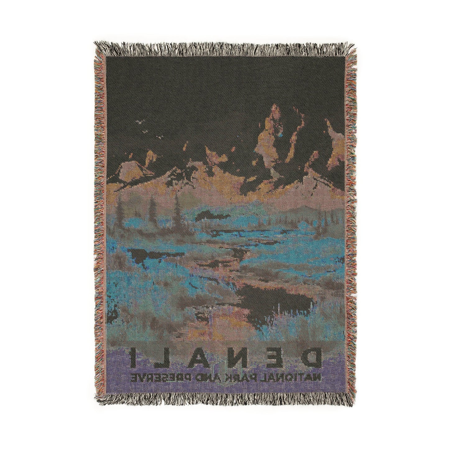 Denali National Park Woven Blanket | S08