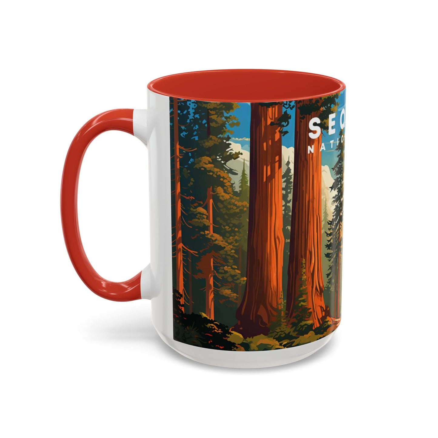 Sequoia National Park Mug | Accent Coffee Mug (11, 15oz)