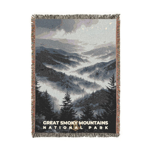 Great Smoky Mountains National Park Woven Blanket | S15