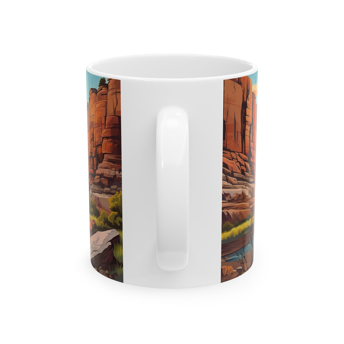 Big Bend National Park Mug | White Ceramic Mug (11oz, 15oz)