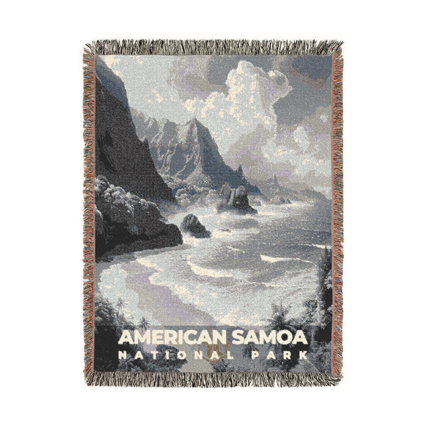 American Samoa National Park Woven Blanket | S15