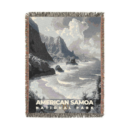 American Samoa National Park Woven Blanket | S15