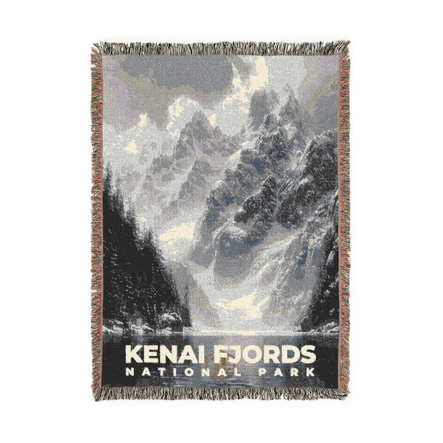 Kenai Fjords National Park Woven Blanket | S15