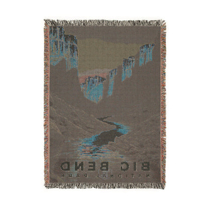 Big Bend National Park Woven Blanket | S19