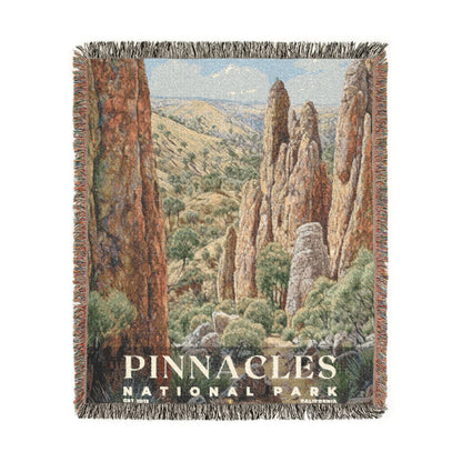 Pinnacles National Park Woven Blanket | S02