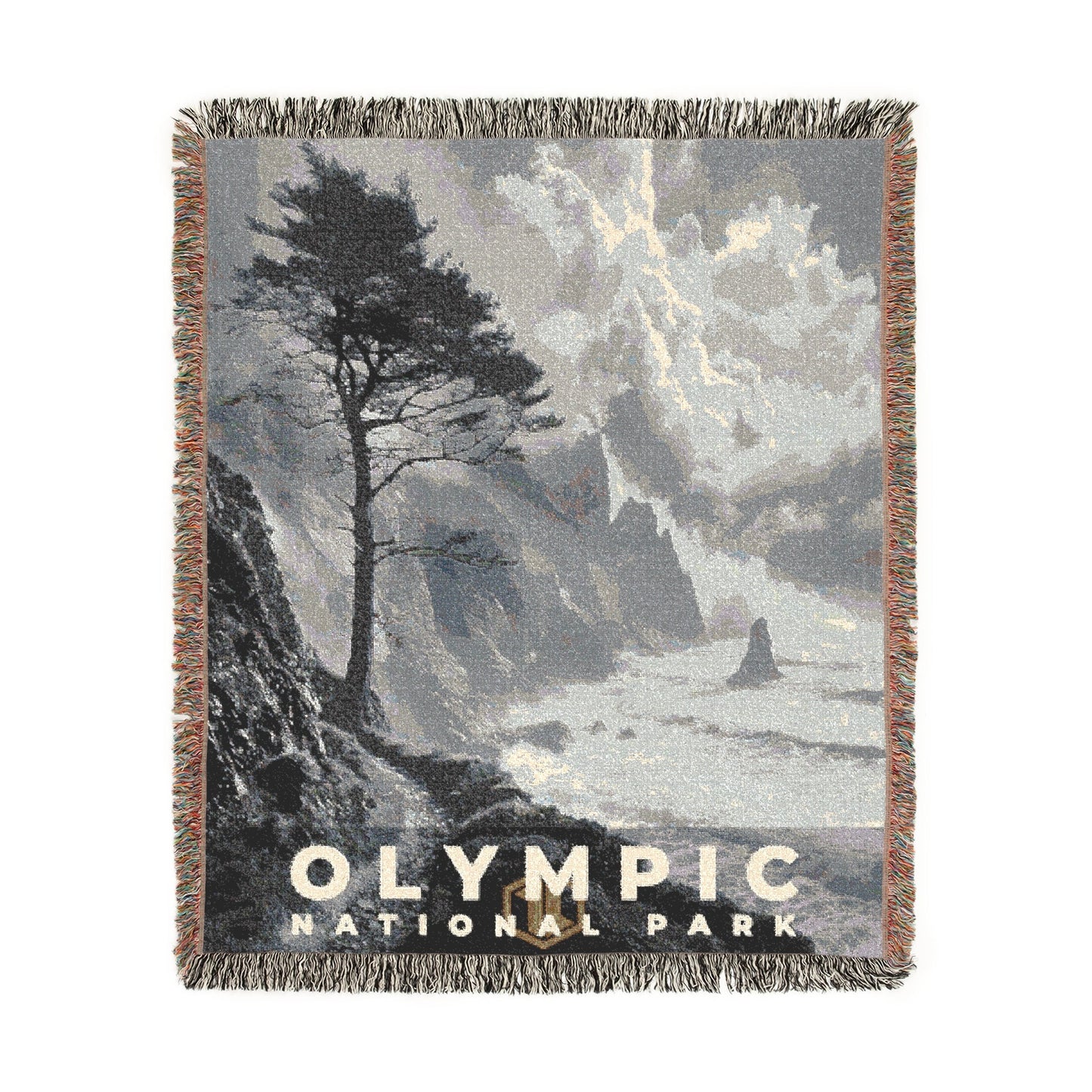 Olympic National Park Woven Blanket | S15