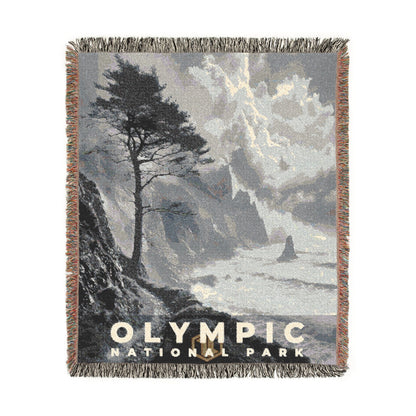Olympic National Park Woven Blanket | S15