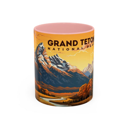 Grand Teton National Park Mug | Accent Coffee Mug (11, 15oz)