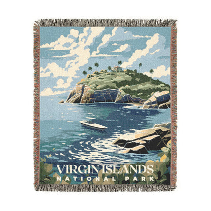 Virgin Islands National Park Woven Blanket | S01