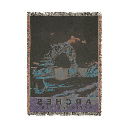 Arches National Park Woven Blanket | S08