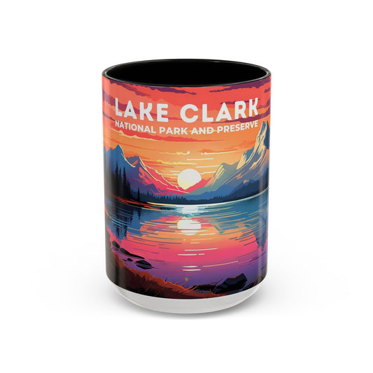 Lake Clark National Park Mug | Accent Coffee Mug (11, 15oz)