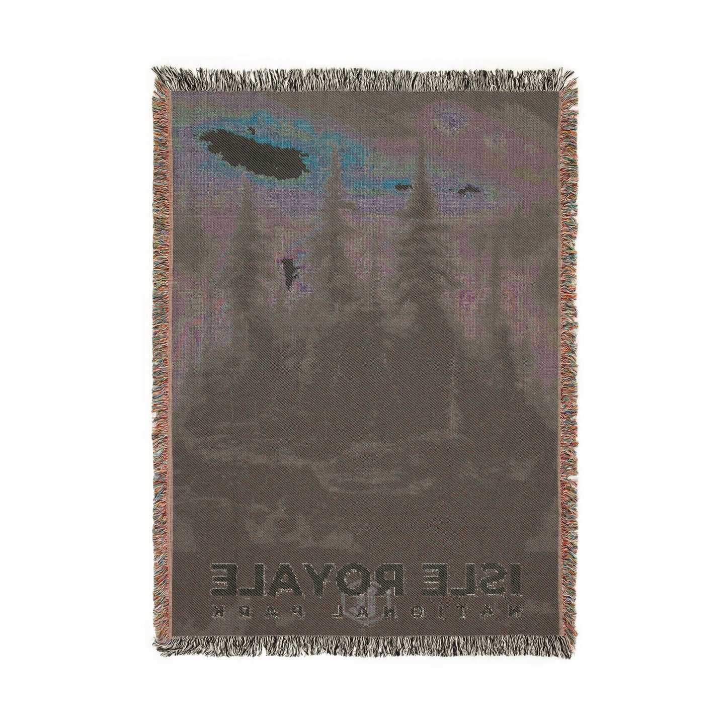 Isle Royale National Park Woven Blanket | S12