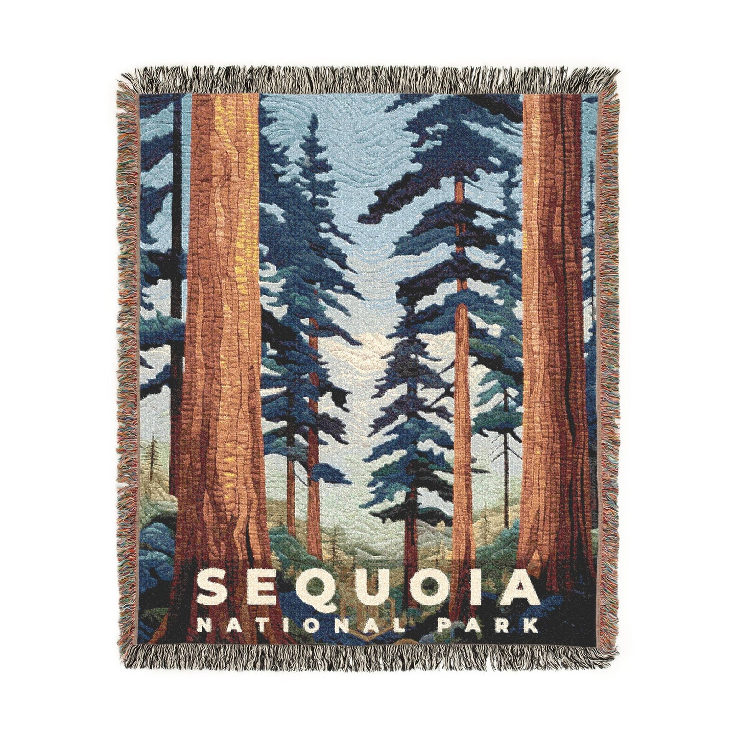Sequoia National Park Woven Blanket | S09